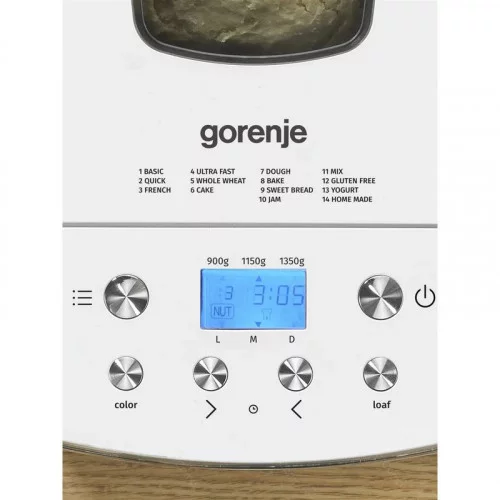 Хлебопечь GORENJE BM1350W 