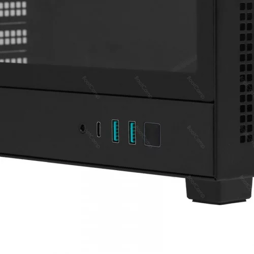 Корпус DEEPCOOL CH160 PLUS (R-CH160-BKNGM0-G) черный 