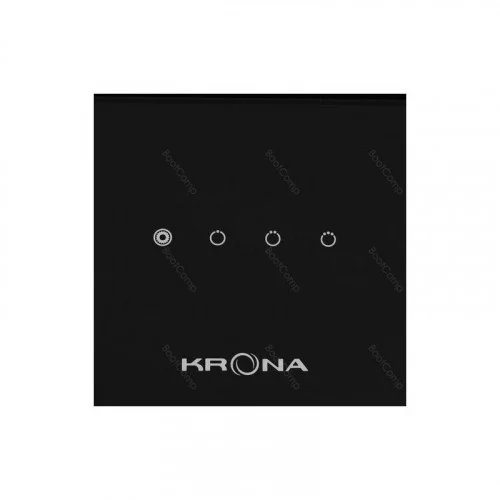 Вытяжка наклонная KRONA IRMA 600 black sensor 