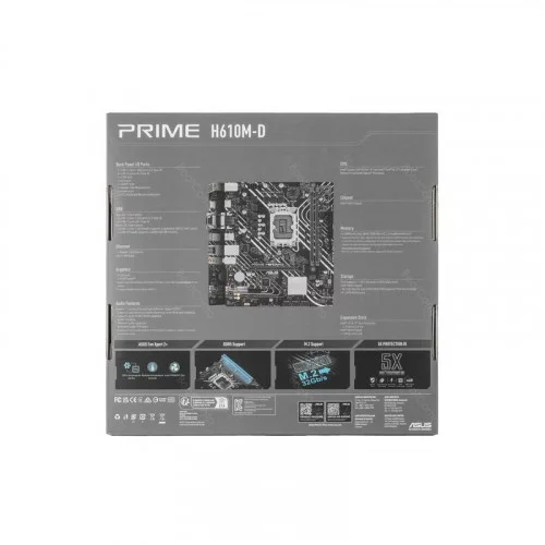 Материнская плата ASUS PRIME H610M-D 