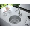 Кухонный смеситель PAULMARK SKALEN-SS(BS) Sk213020-S нержавеющая сталь 