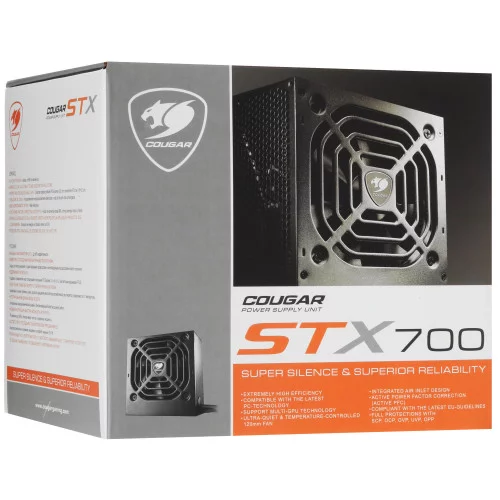 Блок питания Cougar STX 700W [CGR ST-700] черный 