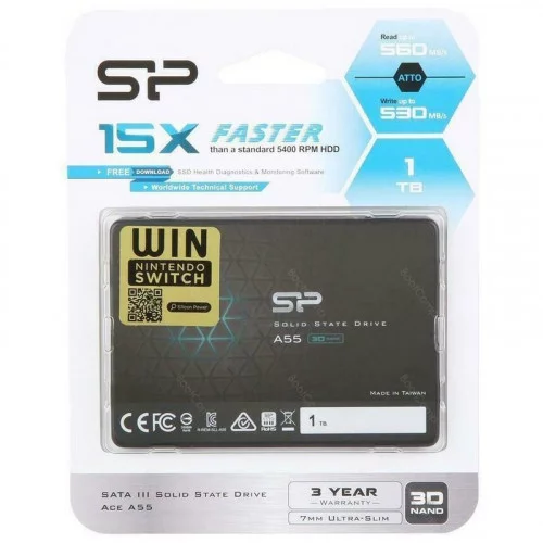 Жесткий диск SSD 1000GB Silicon Power Ace A55 SP001TBSS3A55S25 