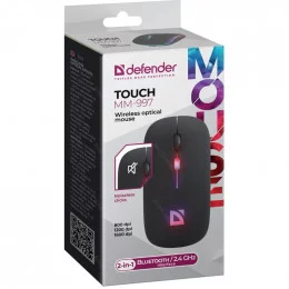 Мышь Defender Wireless Touch MM-997 чёрный                                                                                                                                                                                                                