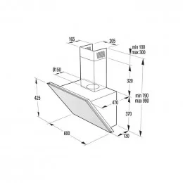 Вытяжка GORENJE WHI 643ORAW                                                                                                                                                                                                                               
