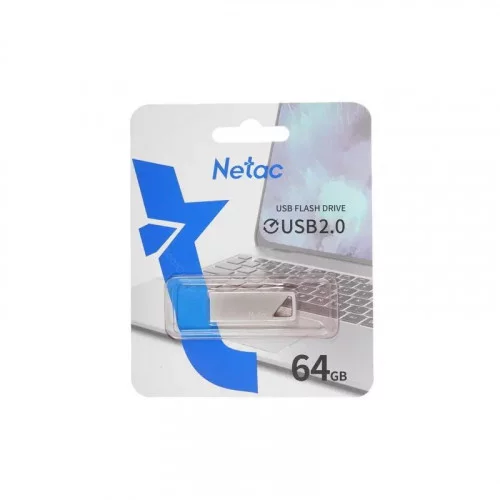 Память USB2.0 Flash Drive 64Gb Netac U326 SILVER NT03U326N-064G-20PN 