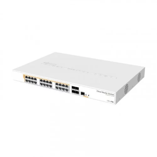 Коммутатор Mikrotik CRS328-24P-4S+RM 