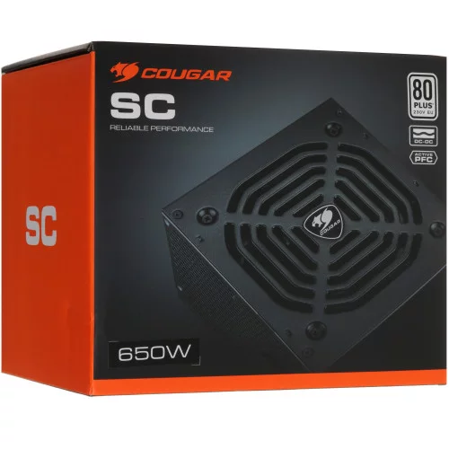 Блок питания Cougar SC 650 [31SA065.6433P] черный 