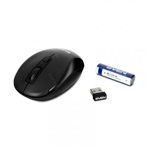Беспроводная мышь SVEN RX-255W USB black 