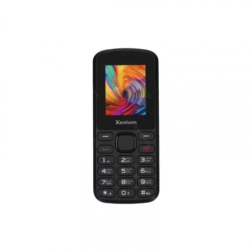 Телефон мобильный Xenium X170 черный 
