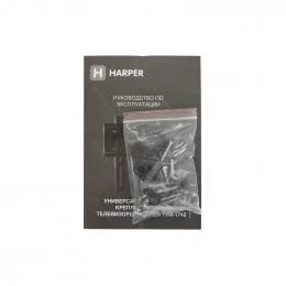 Кронштейн для ТВ HARPER TVM-1742 чёрный                                                                                                                                                                                                                   