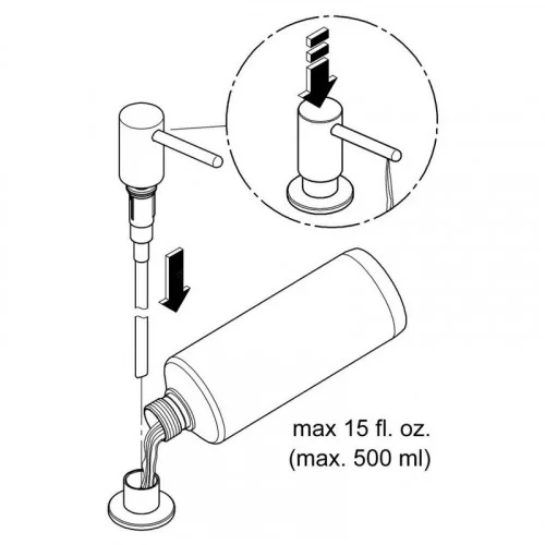 Дозатор GROHE Cosmopolitan (40535000, хром) 
