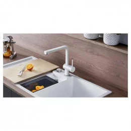 Кухонный смеситель BLANCO LINUS-S (516692) белый                                                                                                                                                                                                          