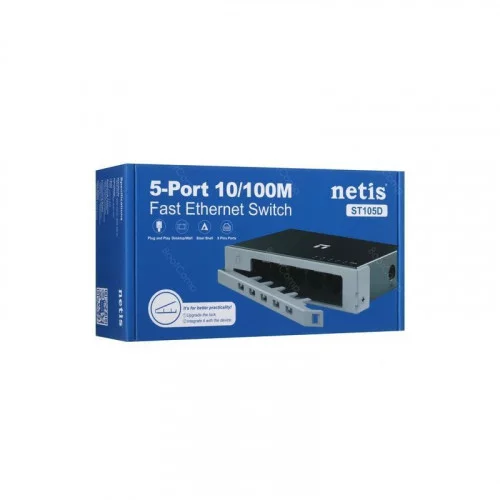 Коммутатор Netis ST105D (L2) 