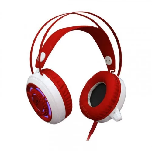 Наушники с микрофоном Defender Redragon Sapphire красный+белый 