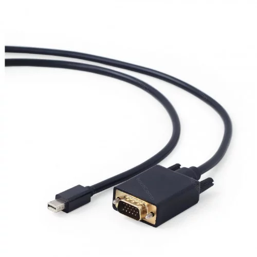 Кабель miniDisplayPort - VGA GEMBIRD (CC-mDPM-VGAM-6), 1.8 метра 