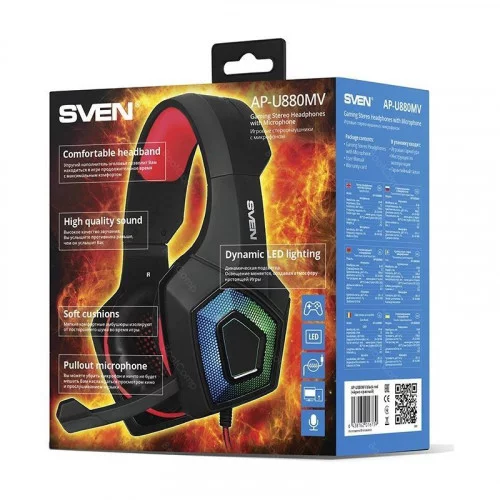 Наушники с микрофоном SVEN AP-U880MV 