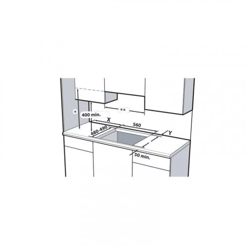 Поверхность газовая Indesit THPM 642 WS/WH/I 