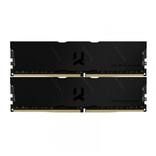 Оперативная память DDR4 32Gb (2x16Gb KIT) 3600MHz GOODRAM IRDM PRO BLACK IRP-K3600D4V64L18/32GDC 