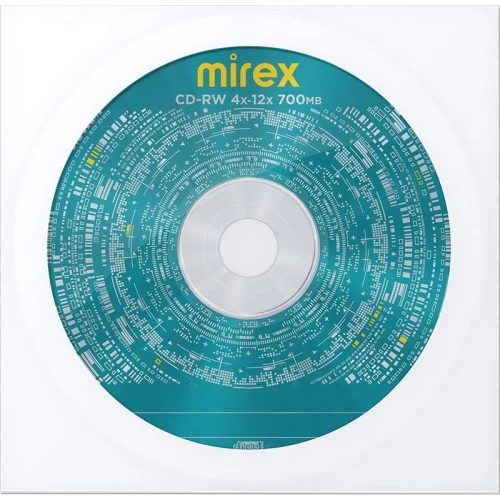 Матрица CD-RW 700Mb Mirex 12X Бум. конверт (1) (UL121002A8C) 