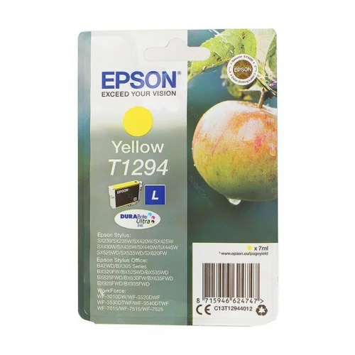 Картридж Epson T1294 для SX420W/SX425W/BX320FW (Yellow) 