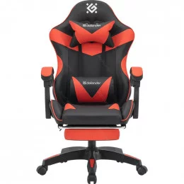 Игровое кресло Defender Tornado чёрный/красный                                                                                                                                                                                                            
