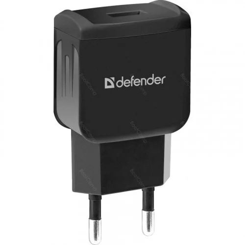 Сетевое зарядное устройство Defender EPA-02 чёрный 83838 