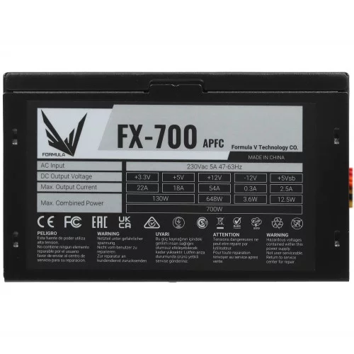 Блок питания Formula V Line FX-700 [ZHZ60BCA132B0-01] черный 