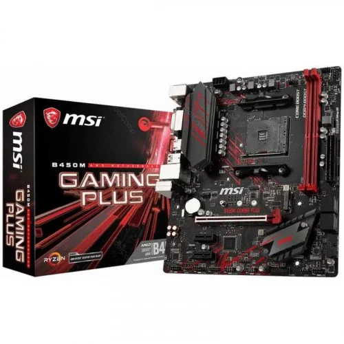 Материнская плата MSI B450M GAMING PLUS 