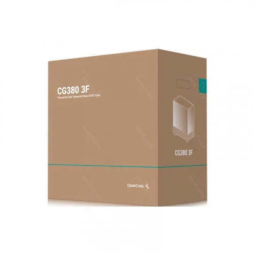 Корпус DEEPCOOL CG380 3F (R-CG380-BKAGM3-G) 