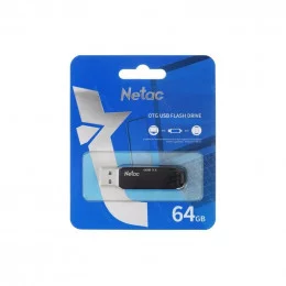 Память USB3.2+TypeC Dual Flash Drive 64Gb Netac US11 NT03US11C-064G-32BK                                                                                                                                                                                  
