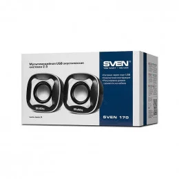 Колонки 2.0 SVEN 170 black-white                                                                                                                                                                                                                          