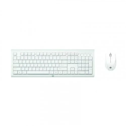 Комплект беспроводной клавиатура+мышь HP C2710 Wireless White 