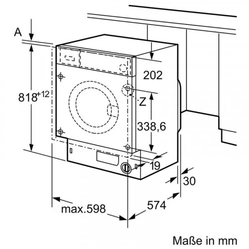 Стиральная машина встраиваемая SIEMENS WI14W443 