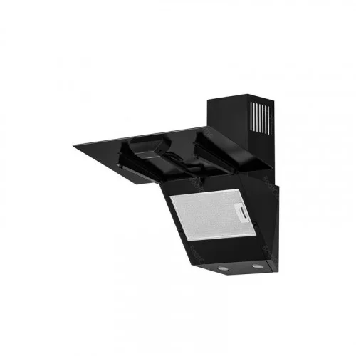 Вытяжка наклонная KRONA HELGA 600 black PB 