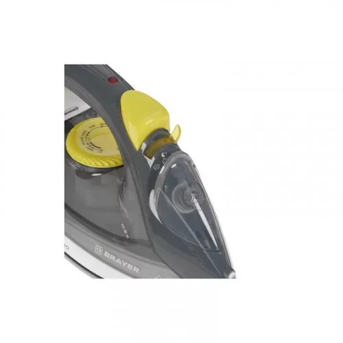Утюг Brayer BR4003GY серый/жёлтый 