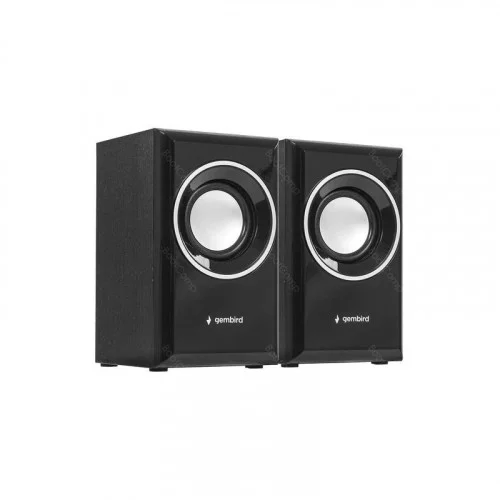 Колонки звуковые 2.0 GEMBIRD SPK-204 черный 