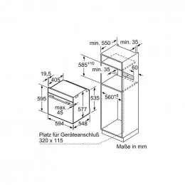 Духовка BOSCH HBG7341B1                                                                                                                                                                                                                                   