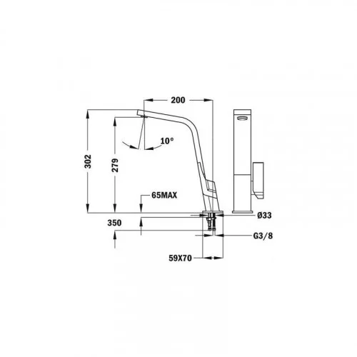 Кухонный смеситель TEKA IC 915 ICON (33915020N, черный) 