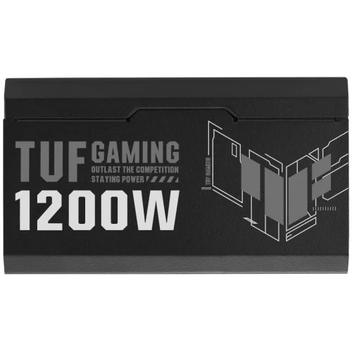 Блок питания ASUS TUF Gaming 1200W Gold [90YE00S0-B0NA00] черный 