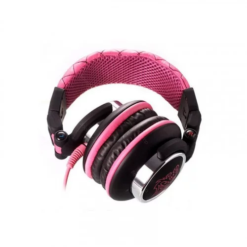 Наушники с микрофоном Thermaltake eSports DRACCO Funny Pink 