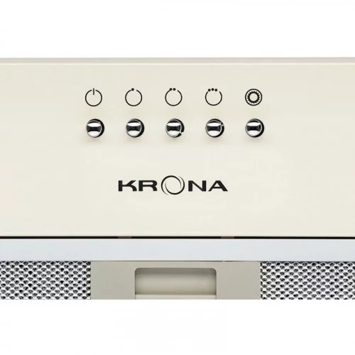 Вытяжка полновстраиваемая KRONA RUNA 600 ivory PB 