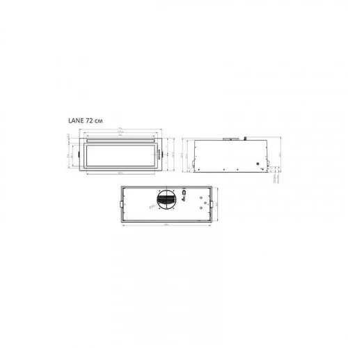 Вытяжка Elica LANE WH/A/72 (PRF0157394) 