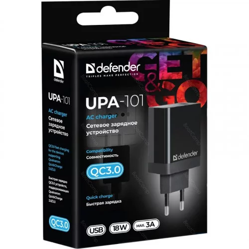 Сетевое зарядное устройство Defender UPA-101 