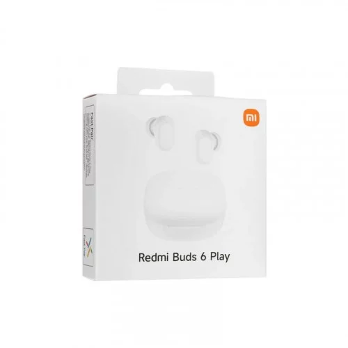 Беспроводные наушники Xiaomi Redmi Buds 6 Play белые (BHR8773GL) 