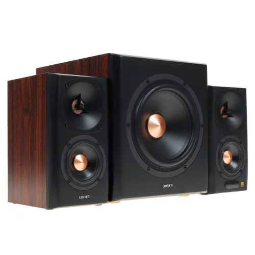 Колонки Edifier S360DB коричневый 
