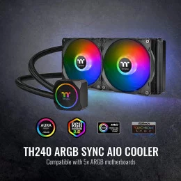 Водяное охлаждение Thermaltake TH240 ARGB Sync AIO Liquid Cooler                                                                                                                                                                                          
