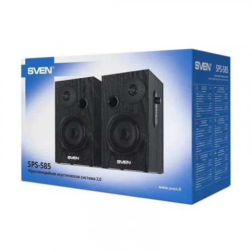 Колонки 2.0 SVEN SPS-585 black 