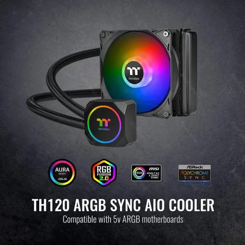 Водяное охлаждение Thermaltake TH120 ARGB Sync AIO Liquid Cooler 