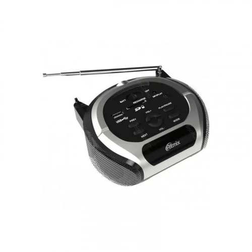 Магнитола RITMIX RBB-010 silver 